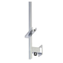 Square Shower Rail with Integrated Inlet
