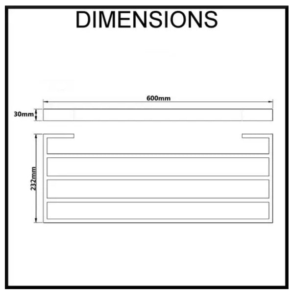 Montangna Stainless Steel Towel Rack