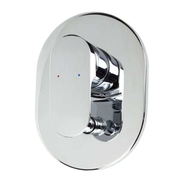 Symphony Wall Mounted Bath and Shower Mixer Chrome