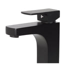 Terrus Single Lever Basin Mixer Tap Tall Matte Black