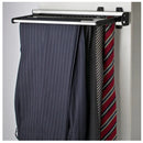 Slide Out Trouser and Tie Rack Side Mounted With Frame