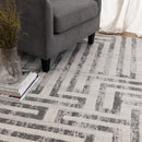 Amber Hearth Grey Rug