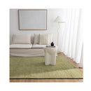 Abby Green Knitted Wool Rug