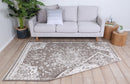 Coral Hearth Ash Rug