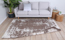 Clover Hearth Beige Abstract Rug