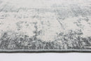 Cinder Hearth Grey Abstract Rug