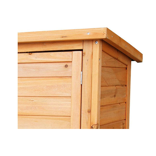 2 Storey Wooden Chicken Coop and Rabbit Hutch With Trough