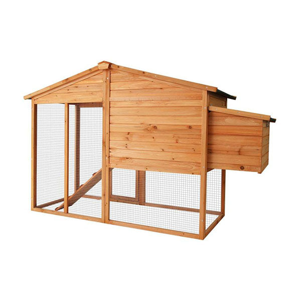 Large Chicken Coop and Rabbit Hutch With Ramp