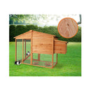 Large Chicken Coop and Rabbit Hutch With Ramp