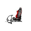 Racing Simulator Cockpit Steering Wheel Adjustable Gaming Chair Pvc Seat