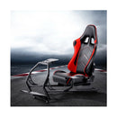 Racing Simulator Cockpit Steering Wheel Adjustable Gaming Chair Pvc Seat