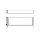 200Mm Towel Bar Bathroom Towel Rack Stainless Steel Chrome