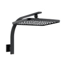 Rain High Pressure Shower Head Large Rectangle Swivel Overhead