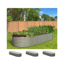 Raised Garden Bed 240Cm X 80Cm X 56Cm Steel