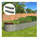 Raised Garden Bed 320Cm X 80Cm X 56Cm Galvanized Steel Garden Bed
