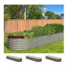 Raised Garden Bed 320Cm X 80Cm X 56Cm Galvanized Steel Garden Bed