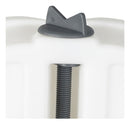 Raised Toilet Seat With Handles Adjustable Height Aid Seniors White
