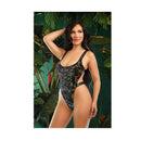 Vibes Eat Me Flash Reactive Bodysuit Black