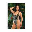 Vibes Eat Me Flash Reactive Bodysuit Black