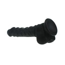 Realistic Dildo Ridged Shaft With Balls