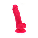 Realistic Dildo Veined Shaft With Balls