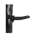 Realrock 10 Inches Vibrating Hollow Strap On