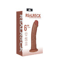 Realrock 15Cm Vibrating Cock Tan Usb Rechargeable