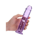 Realrock 18 Cm Straight Dildo Purple Dong