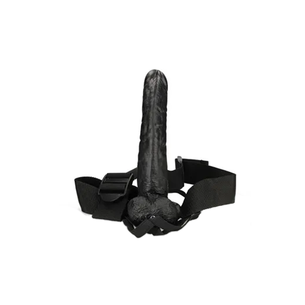 Realrock 23 Cm Hollow Strap On With Balls