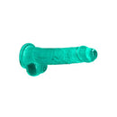 Realrock 8 Inches Realistic Dildo Dongs With Balls