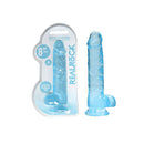 Realrock 8 Inches Realistic Dildo Dongs With Balls