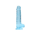 Realrock 8 Inches Realistic Dildo Dongs With Balls