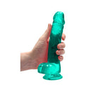 Realrock 8 Inches Realistic Dildo Dongs With Balls