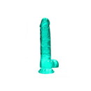Realrock 8 Inches Realistic Dildo Dongs With Balls
