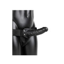Realrock 8 Inches Vibrating Hollow Strap On