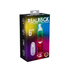 Realrock No Balls Wireless Rechargeable Led Vibrating Dong With Remote