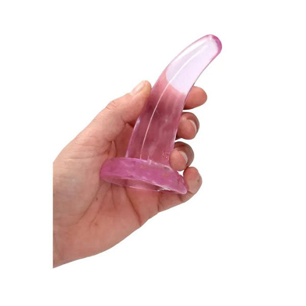 Realrock Non Realistic Dildo Curved Pegging Dong With Suction Cup