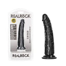 Realrock Realistic 6 Inches Slim Dildo Dong Without Balls