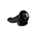 Realrock Realistic 8 Inches Regular Curved Dildo Dong With Balls