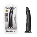Realrock Realistic 8 Inches Slim Dildo Dong Without Balls