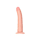 Realrock Realistic 8 Inches Slim Dildo Dong Without Balls