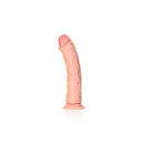 Realrock Realistic Regular Curved Dildo With Suction Cup 23 Cm Flesh