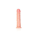 Realrock Realistic Regular Curved Dildo With Suction Cup 23 Cm Flesh