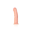Realrock Realistic Regular Curved Dildo With Suction Cup 23 Cm Flesh