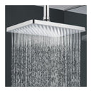 Rectangle Rain Plastic Large Shower Head Rose