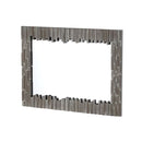 Rectangle Wall Mirror Wooden Framed Decorative Mirror 60x80cm