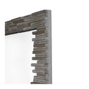 Rectangle Wall Mirror Wooden Framed Decorative Mirror 60x80cm