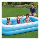 Rectangular Blue Family Pool