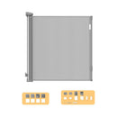 Retractable Baby Safety Gates 150Cm Grey