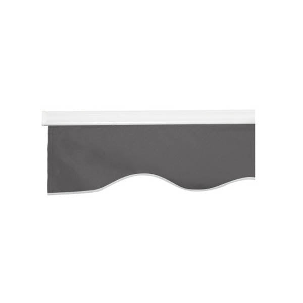 Retractable Folding Arm Awning Outdoor Awning 450Cmx250Cm Canopy Grey